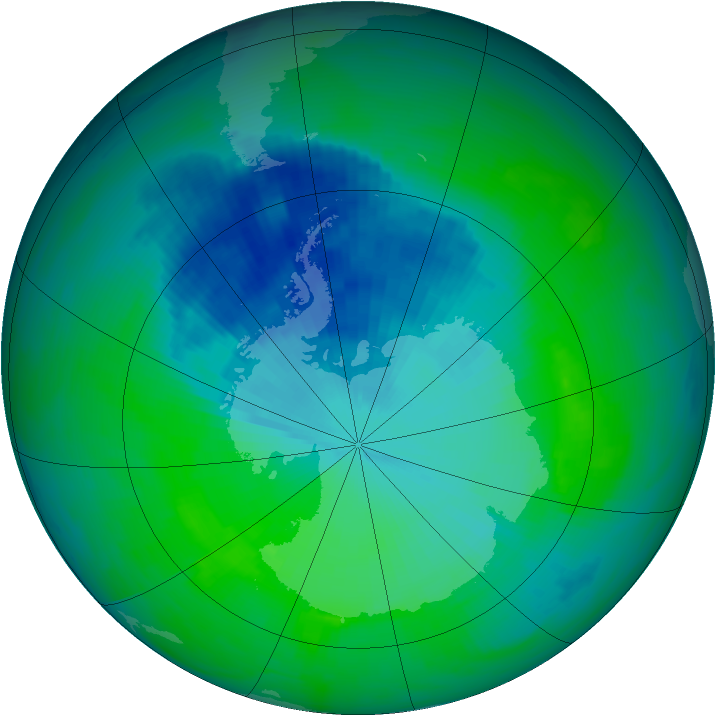 Ozone Map 1987-12-04